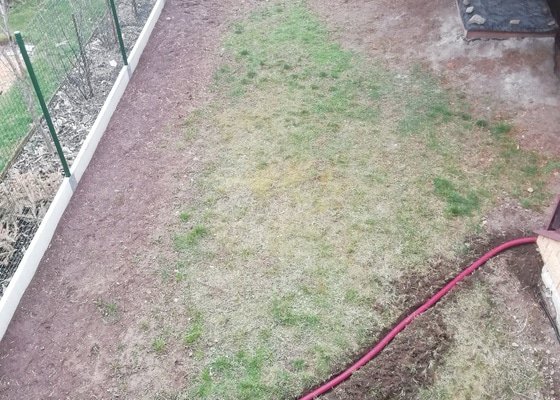 Založeni trávníku, vyrovnání zahrady zeminou, drenáž, izolace